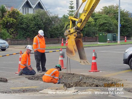 New Roundabout QueenSt - Weraroa Rd. Levin_0081 - Resource cover image