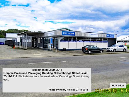 Graphic Press and Packaging Building 70 Cambridge Street Levin 23-11-2018