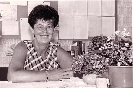Lyn Hanns, principal of Coley Street School, 1980's-90's