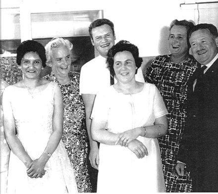 Small group (unidentified) factory staff ?