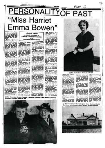 Miss H. E. Bowen - Resource cover image