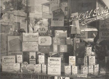 Regent Theatre sweet shop window