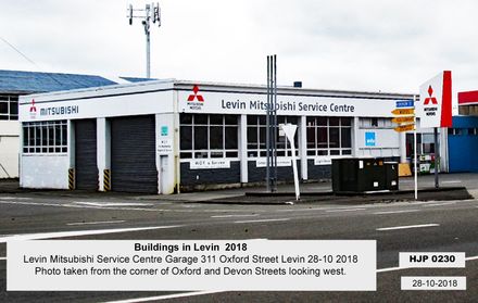 Levin Mitsubishi Service Centre Garage 311 Oxford Street Levin 28-10 2018 - Resource cover image