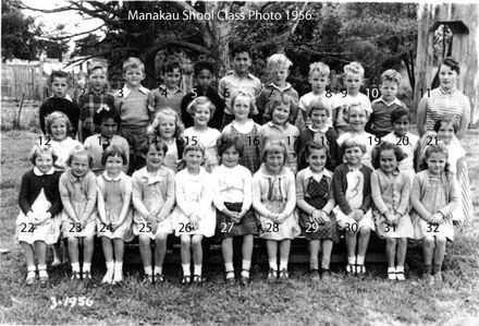 Manakau School Class 1956 Primmers