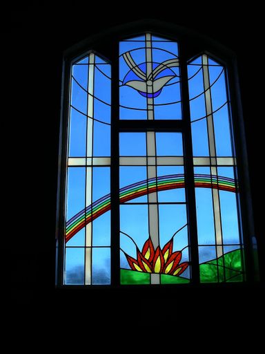 STAINED GLASS WINDOW METHODIST CHURCH LEVIN - Resource cover image