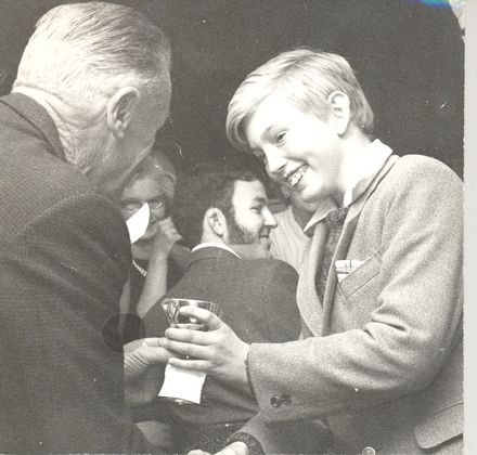 Trophy presentation, Levin Anglers Club