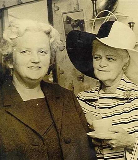 Mrs Aitken and Mrs Yorston, c.1969