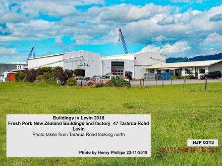 Fresh Pork New Zealand Buildings and factory  47 Tararua Road 23-11-2018