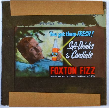 Foxton Fizz Cinema Advertising Slide Foxton Fizz Cinema Advertising Slide