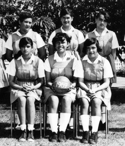 Foxton School Netball Team 1969