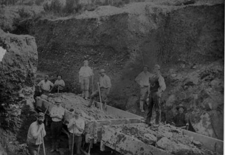 Men Working at Cutting Site