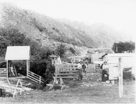 Dairy farm in Otaki Gorge, 1893 - Resource cover image