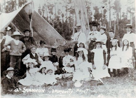 Opening of Rifle Range, Kara Road, Shannon, c.1900-1901 - Resource cover image