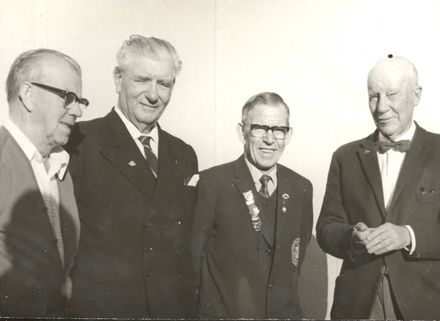 Presidents of the Waitarere Beach Bowling Club