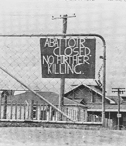 Abattoir, Levin