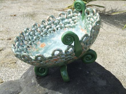 Koru plaited bowl