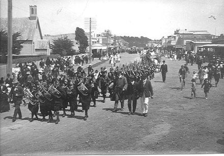 Queen Carnival Parade, Main Street, Foxton.