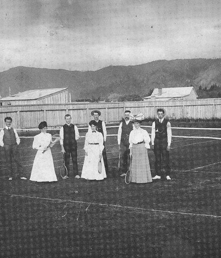 Shannon Tennis Courts, c.1908