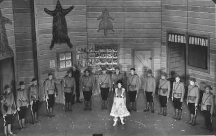 Hard-Boiled Herman and Ladies ? - of the show "Rose Marie", 1959