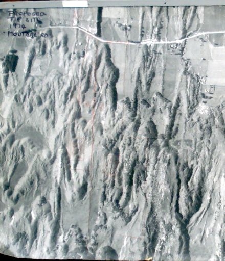 Aerial photograph (proposed tip site, 1974)