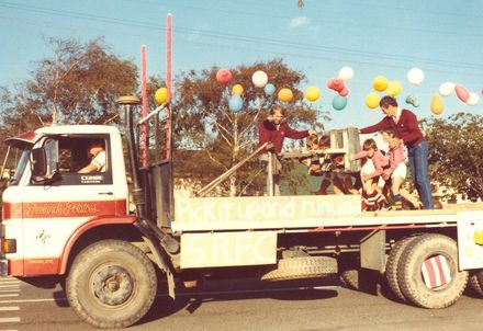 Shannon Rugby Football Club, Shannon Christmas Parade, 1980's