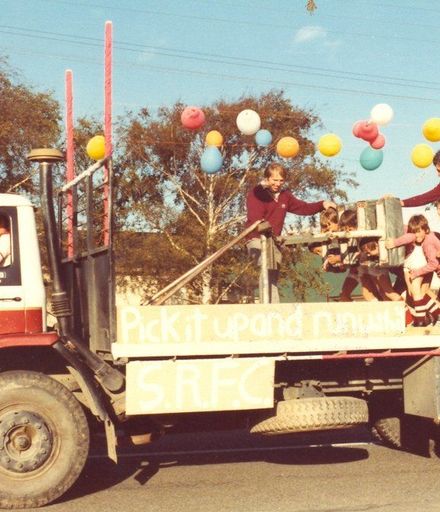 Shannon Rugby Football Club, Shannon Christmas Parade, 1980's
