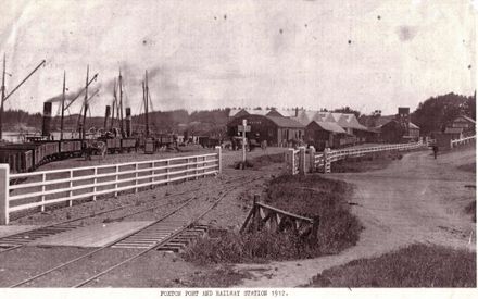 Foxton Port and Railway, 1912