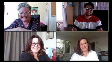 First 'zoom' meeting of lockdown 2020 - Resource cover image