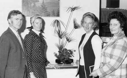 Mrs Scott & Levin South Rotarians, 1973