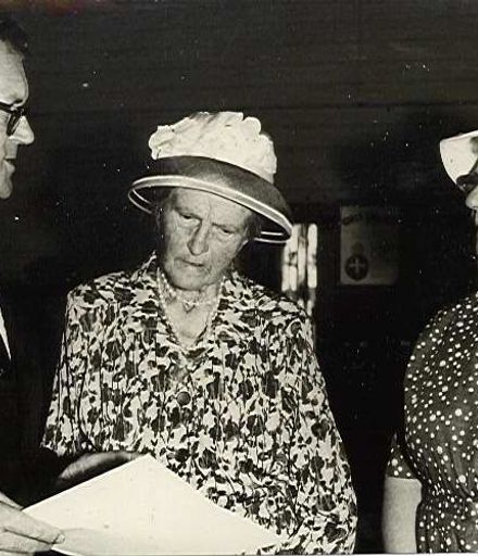 Rev. Dixon, Mrs Offer and Mrs Sutton, 1968