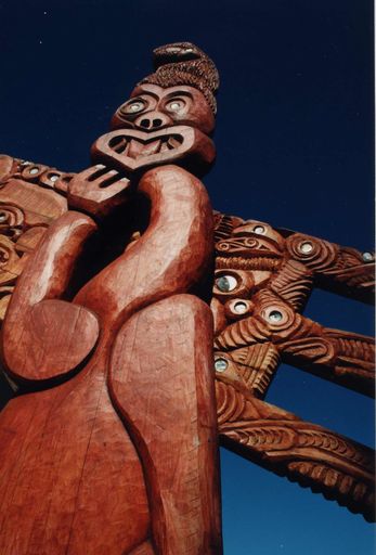 Horowhenua College Marae Carving