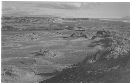Hokio Stream/river mouth & beach, 1977