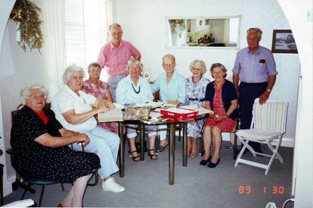 Shannon Centenary meeting in the home of Jeanne Brown, 1989