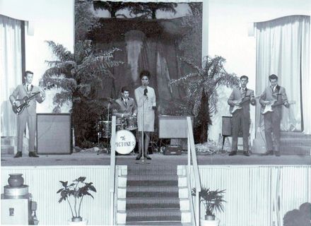 Band "The Pictones" peforming, Electricity Exhibition 1972 - Resource cover image