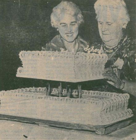 Levin School jubilee cake 1965 - Resource cover image