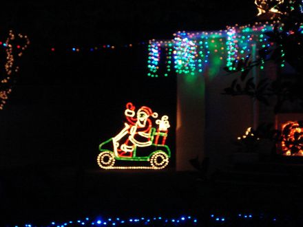 Christmas Lights in York Street, Levin