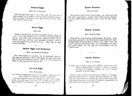 Pages 28 and 29 - Horowhenua Cookery Book - Resource cover image