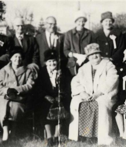 Former Teachers at Foxton School Reunion 1954
