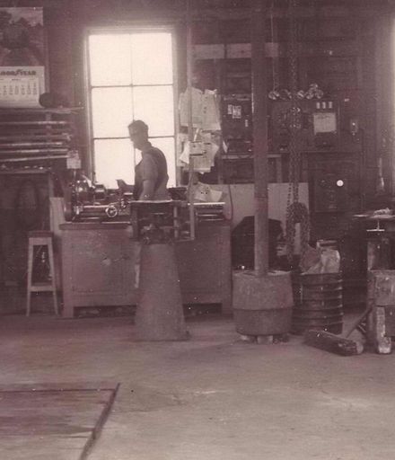 Engineer's or boxmaker's shop at Levin Co-op Dairy factory