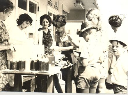 St Aidan's shop day, Waitarere, 1970