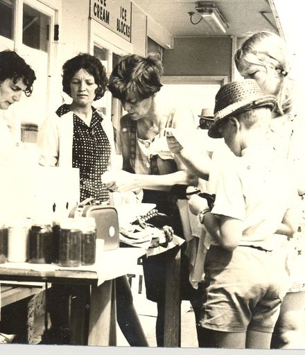 St Aidan's shop day, Waitarere, 1970