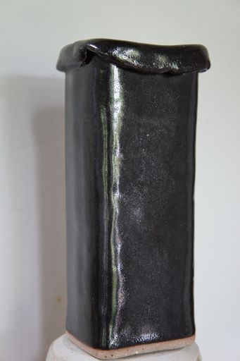 Black vase