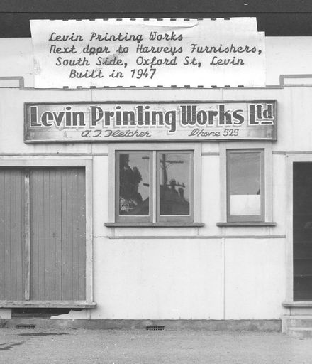 Levin Printing Works Ltd - old premises