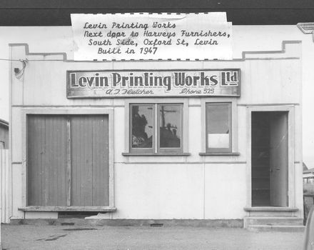 Levin Printing Works Ltd - old premises