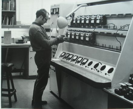 Henry Burr, testing consumer meters, 1969 - 70