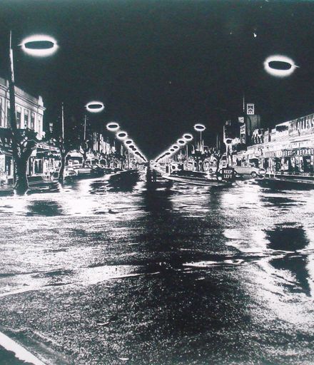 Oxford Street, Levin, at night (Special Effects)