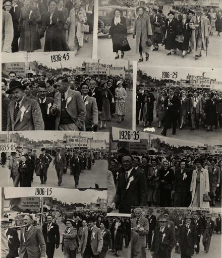 Foxton School Reunion Parade 1954