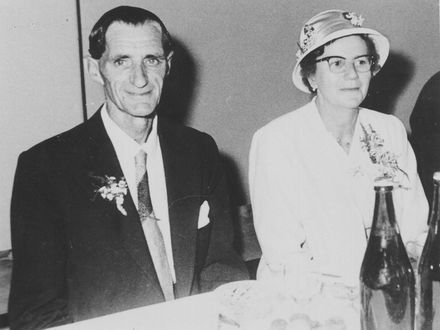 Harold ('Buzz') & Hazel Foote at a function