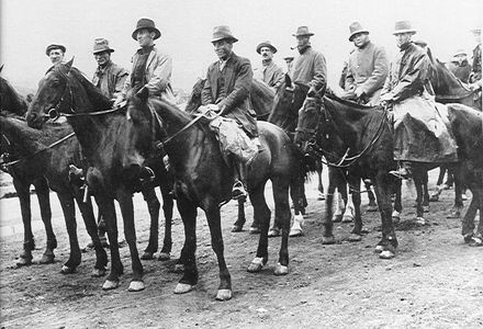 Levin contingent of Special Constables, 1913