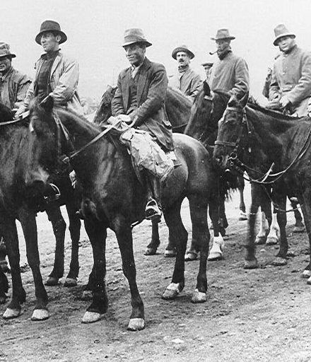 Levin contingent of Special Constables, 1913